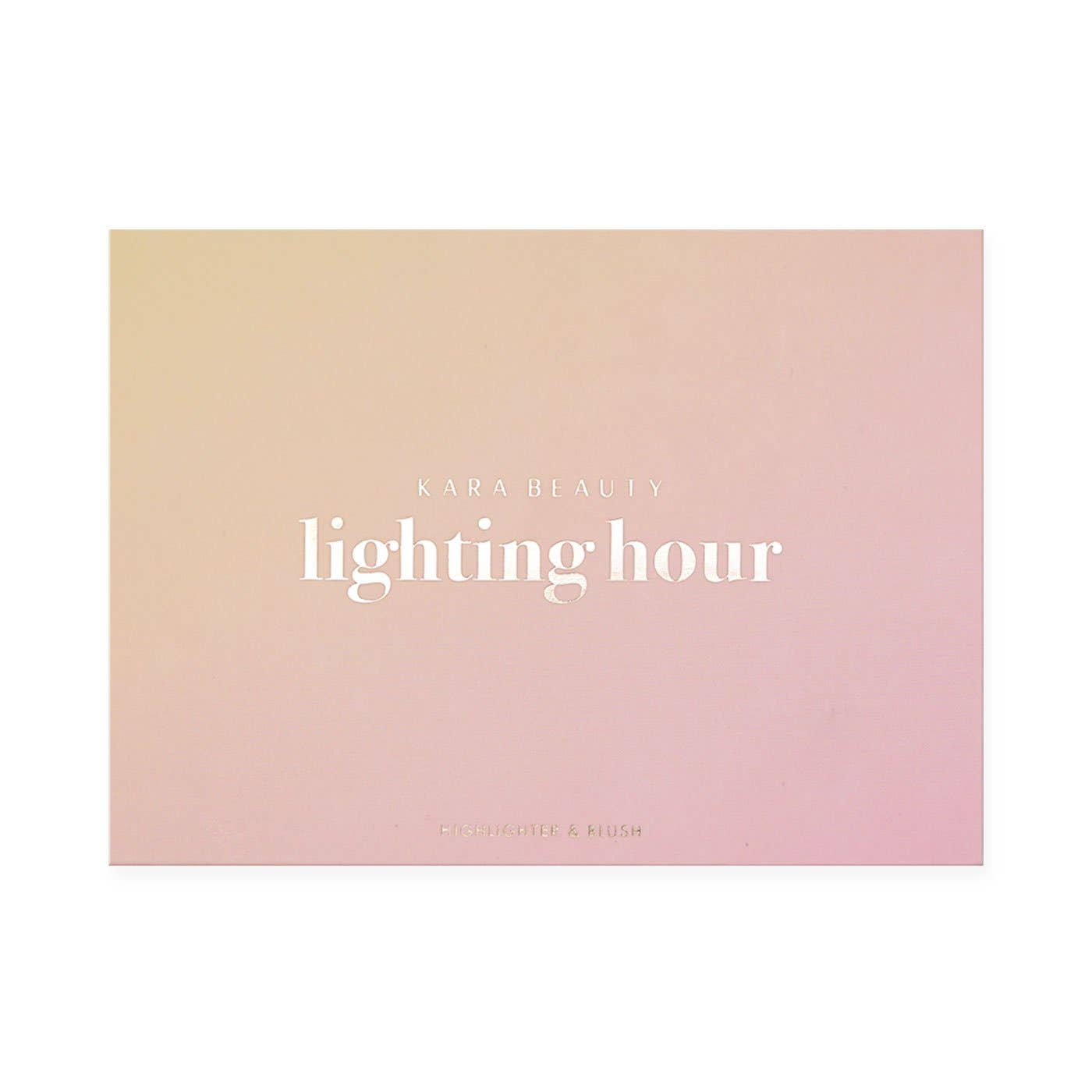 LIGHTING HOUR 2-in-1 Blush & Highlight Palette - VEGAN