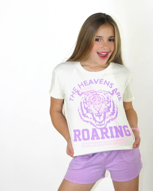 The heavens are roaring graphic shirt