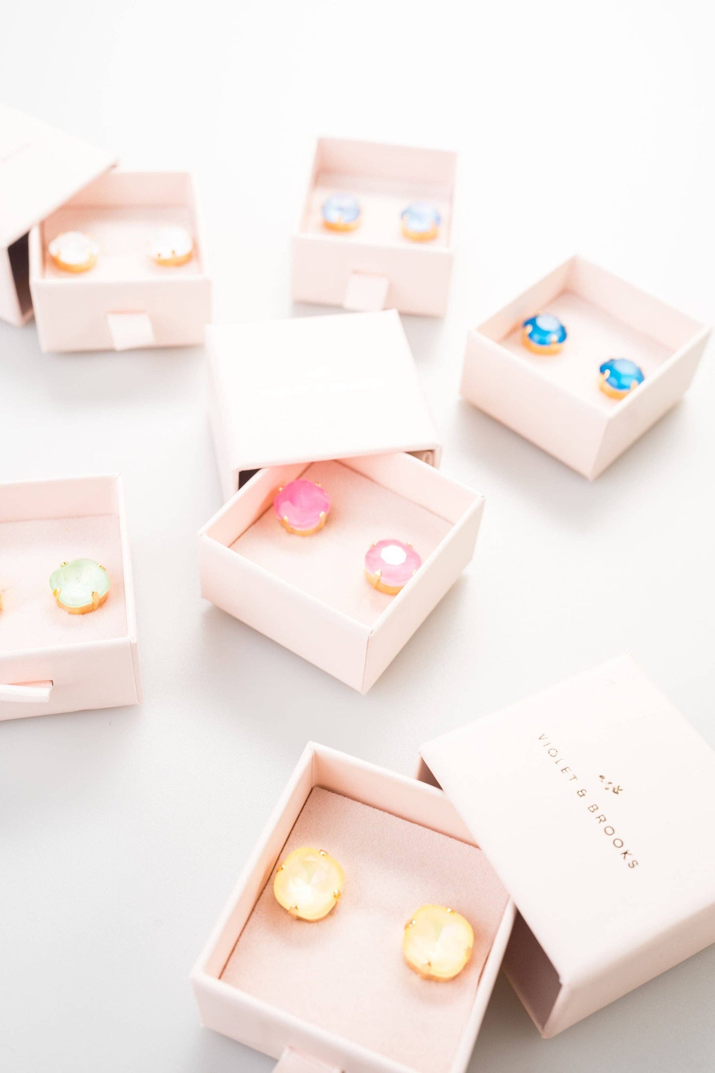 Jayne Boxed Crystal Post