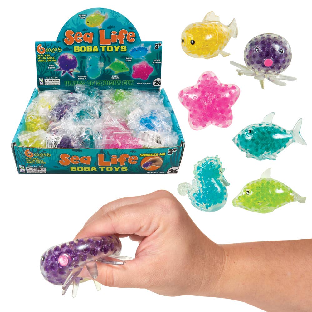 Sealife Boba Squishy