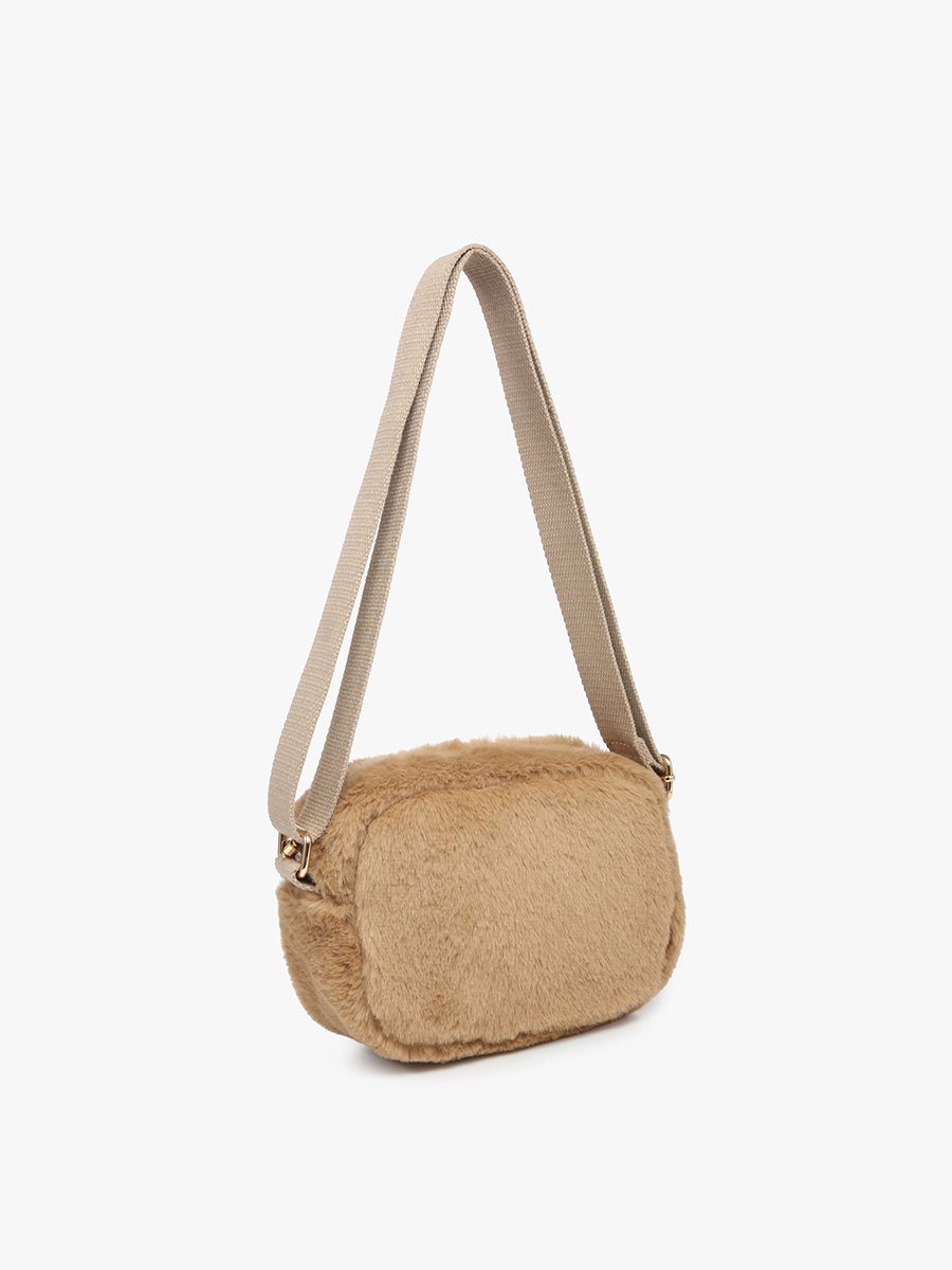 Geneva Faux Fur Belt Bag