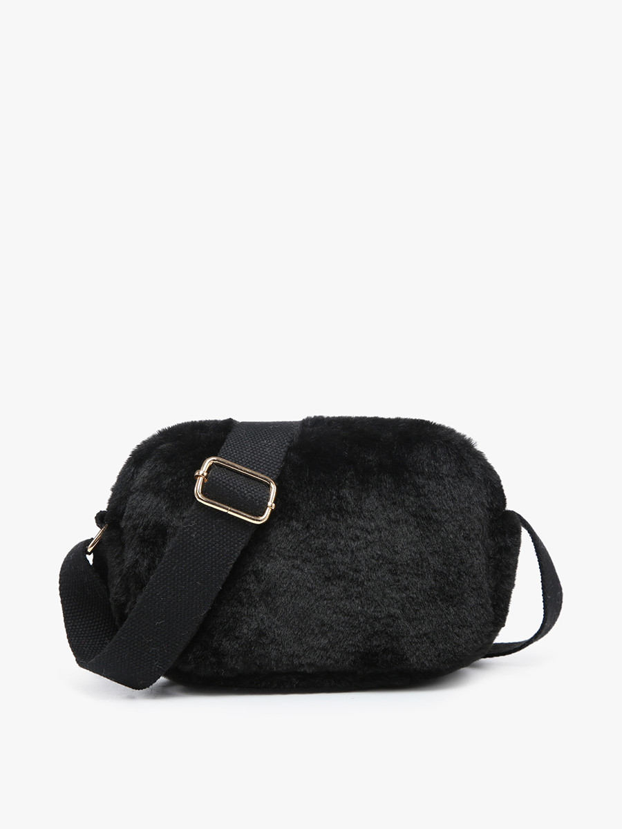 Geneva Faux Fur Belt Bag