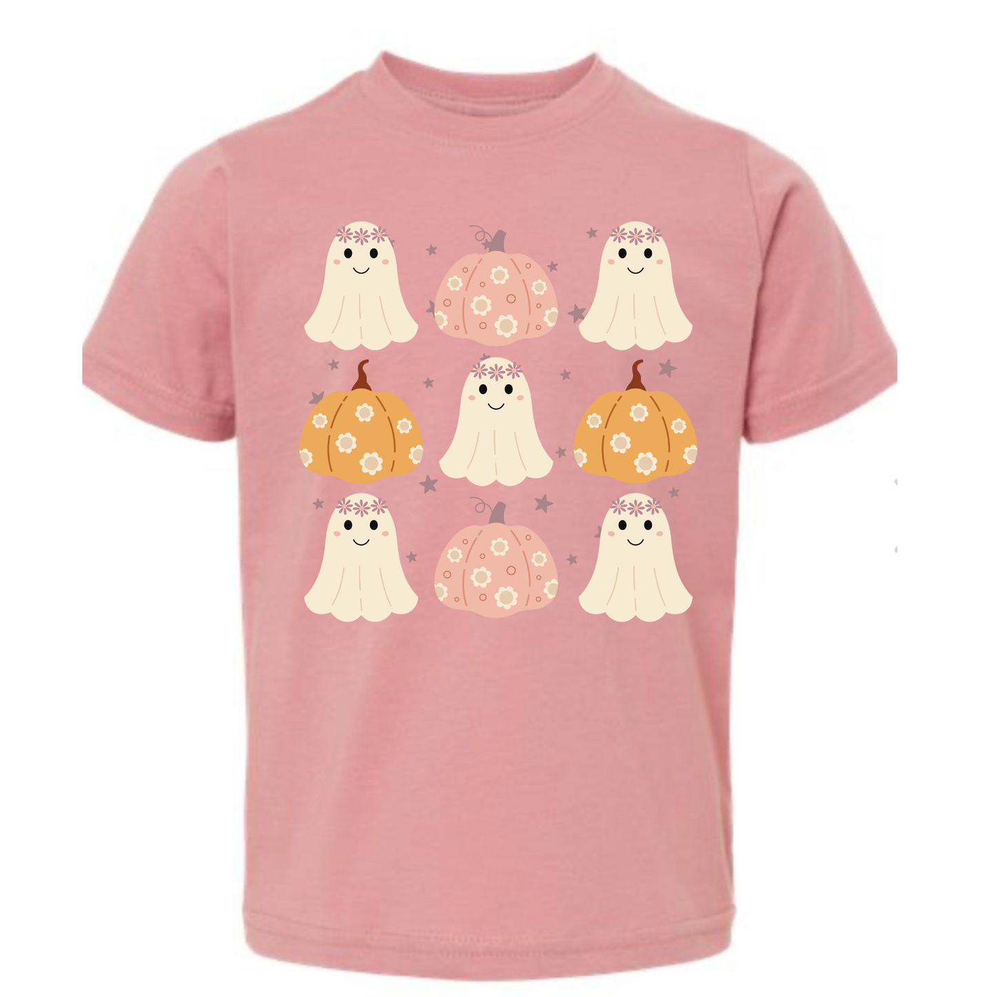 Pumpkins and Ghosts Graphic Tee  