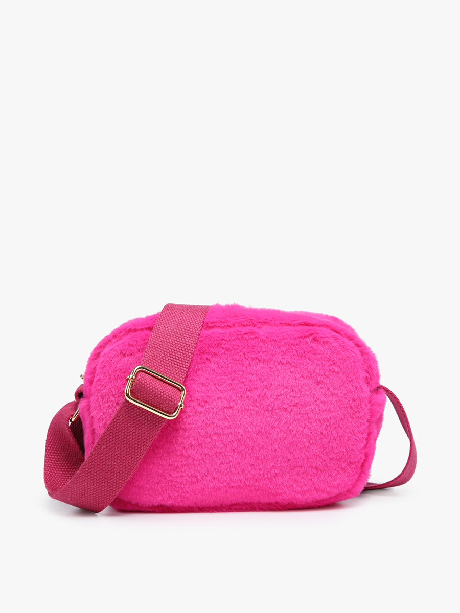 Geneva Faux Fur Belt Bag