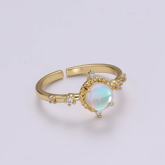 Dainty Monstone Celestial Ring