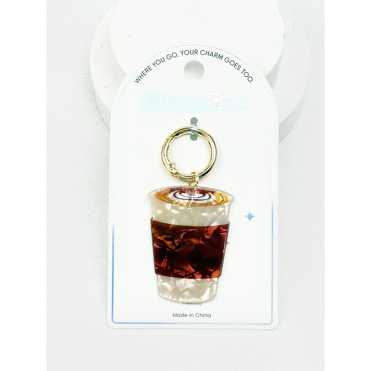 Latte Key Charm