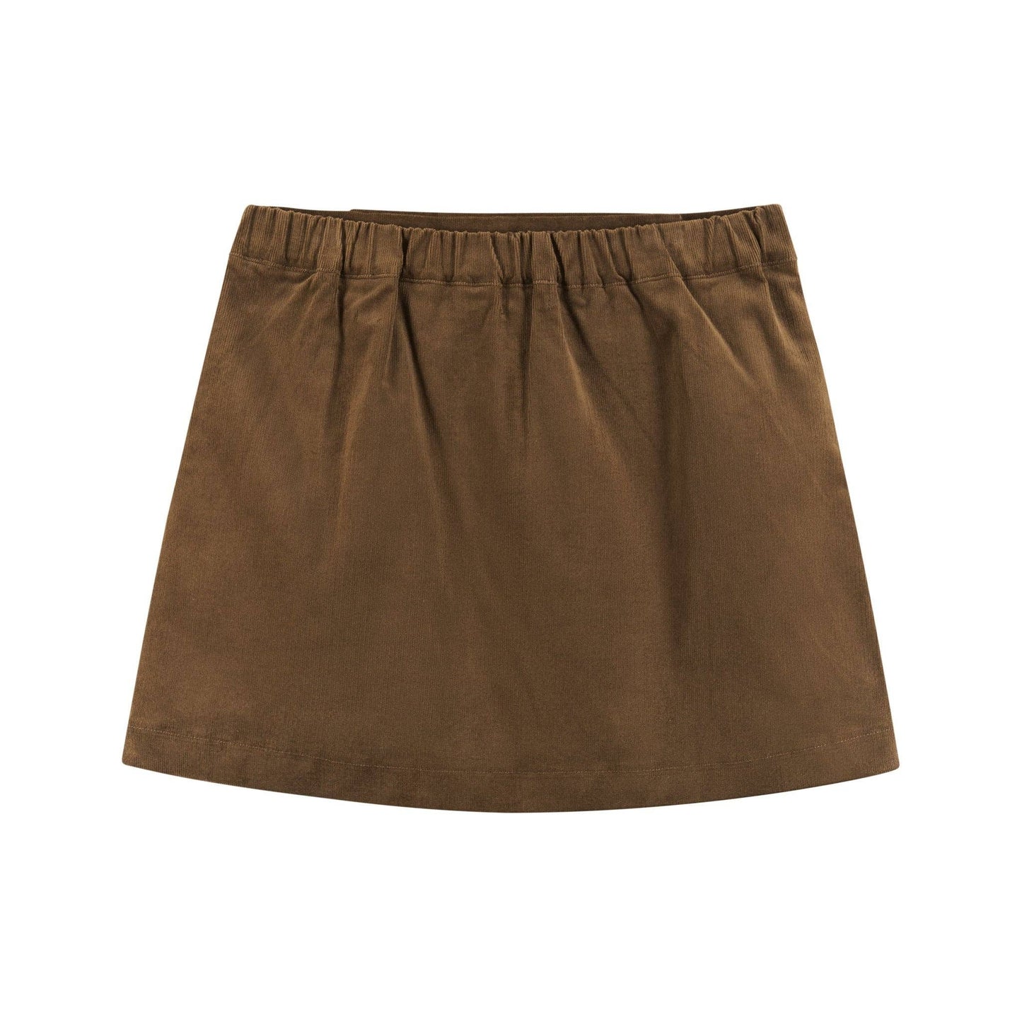 Wrap Corduroy Skirt | Camel