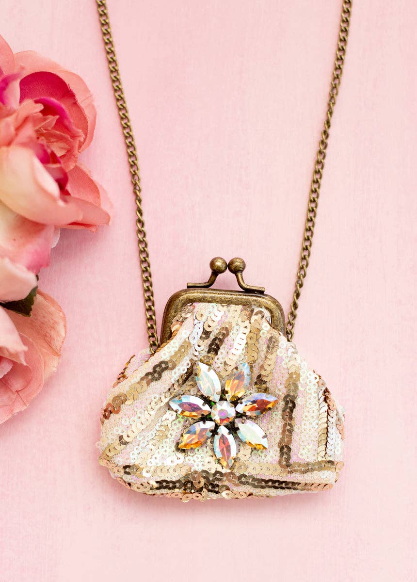 Deavaney Coin Purse in Pink Glam