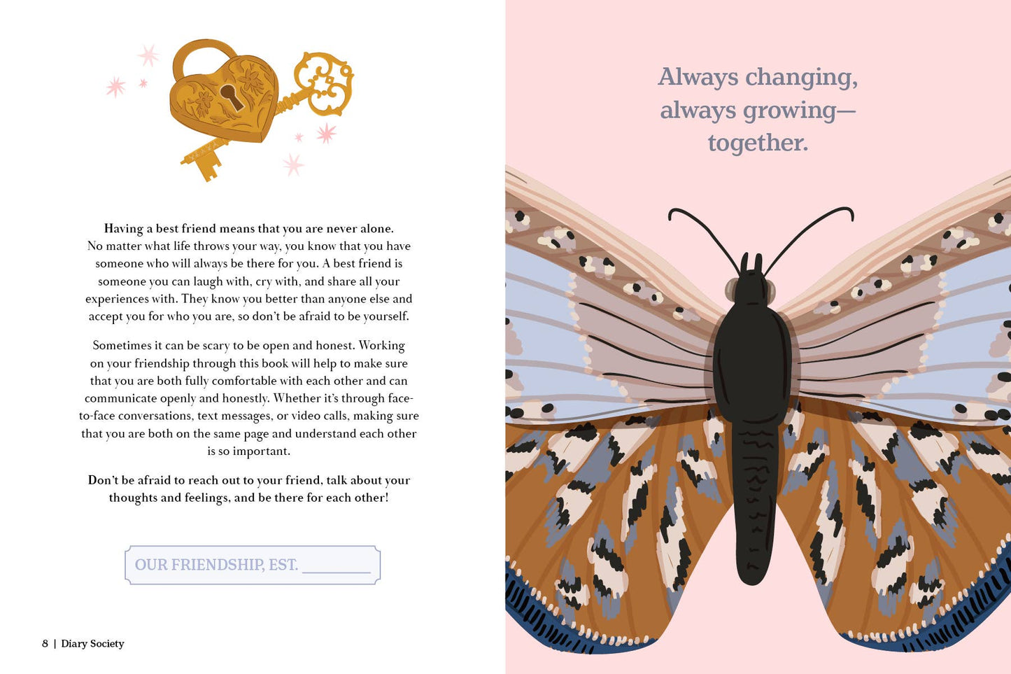 Shared Diary Society for Friends