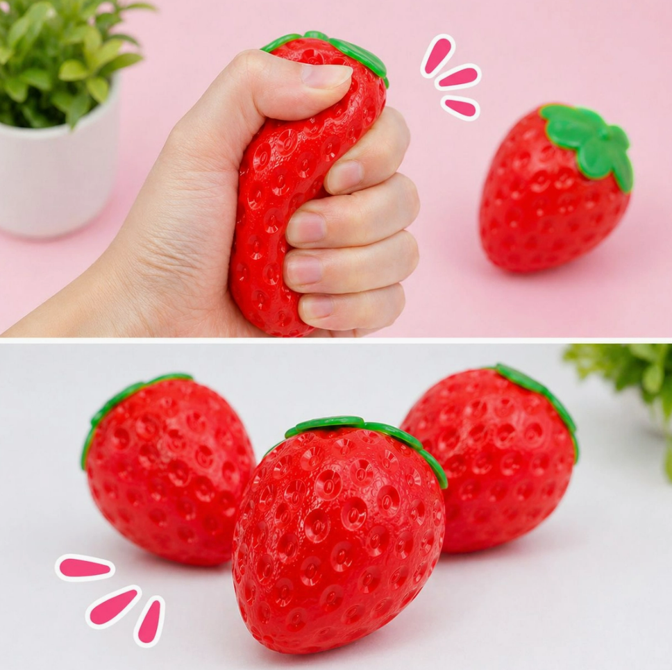 Strawberry Squishy Fidget