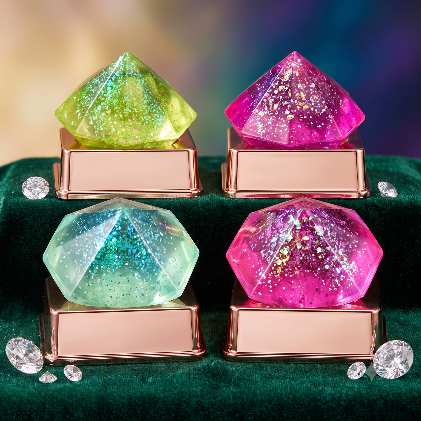 Glitter Diamond Squishy