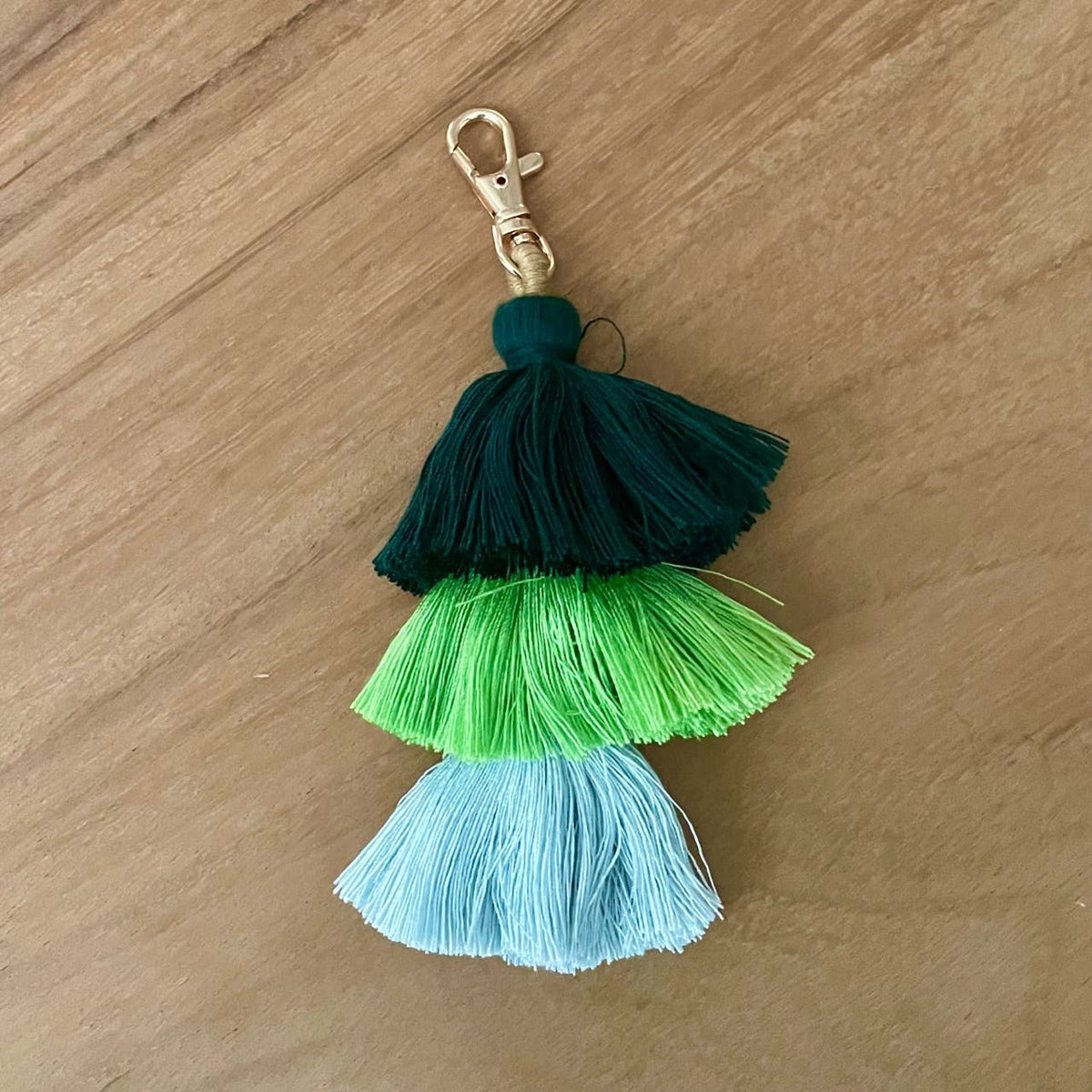 3 Tiered Large Ombre Tassel with Clasp