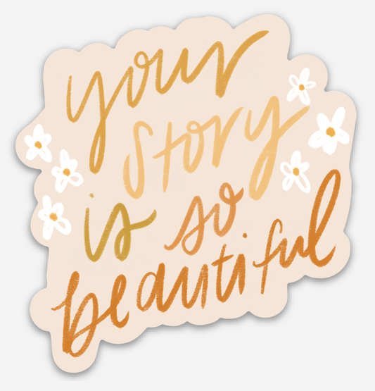 Your Story Sticker | Christian Sticker | Christian Gift