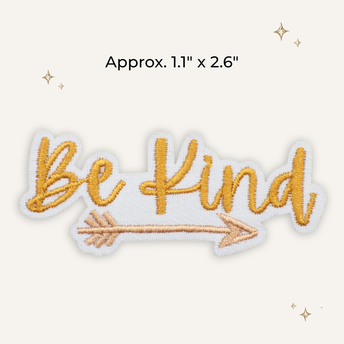 Be Kind Embroidered Patch