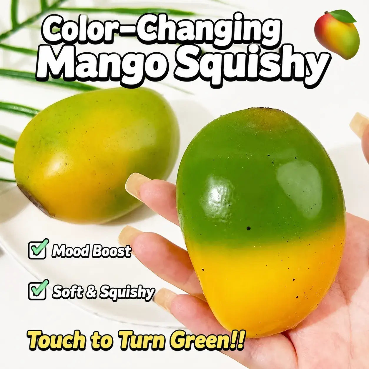 Color Changing Mango Squishy