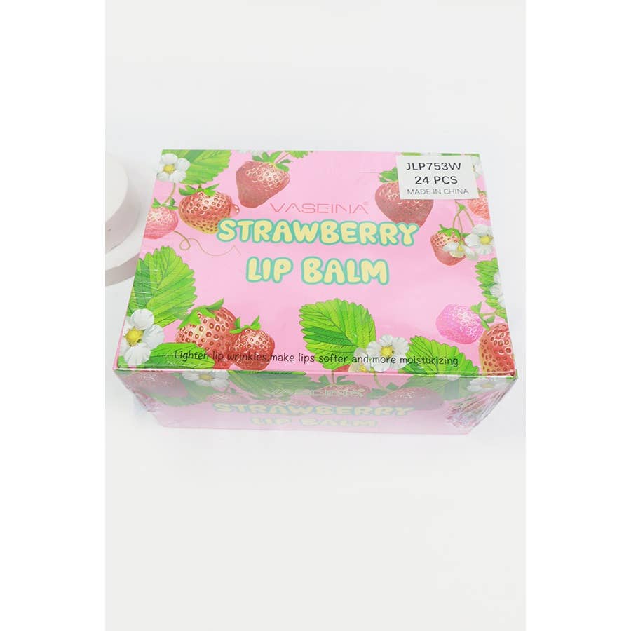 Strawberry Lip Balm Set