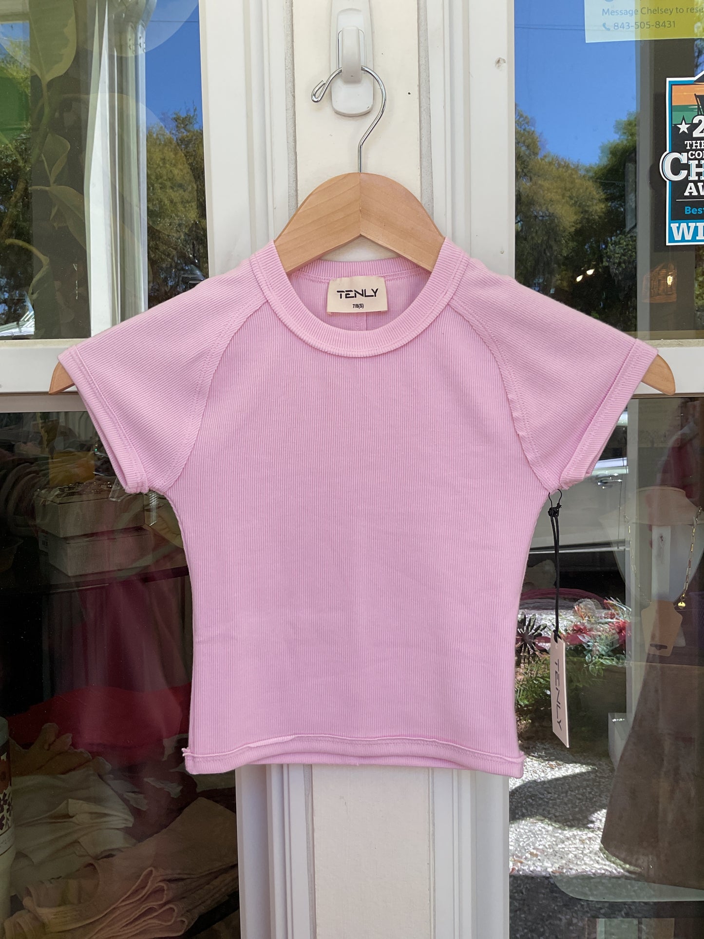 Rib Athletic Raglan Tee
