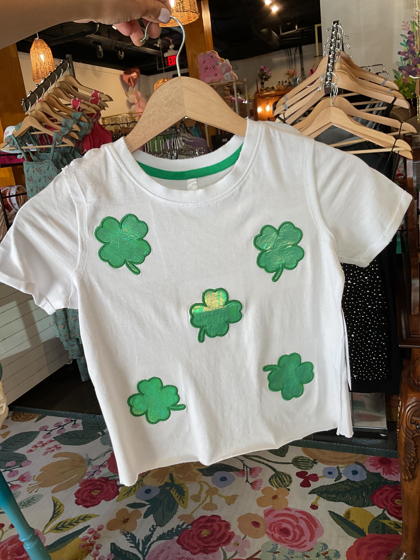 Foil Clover Tee