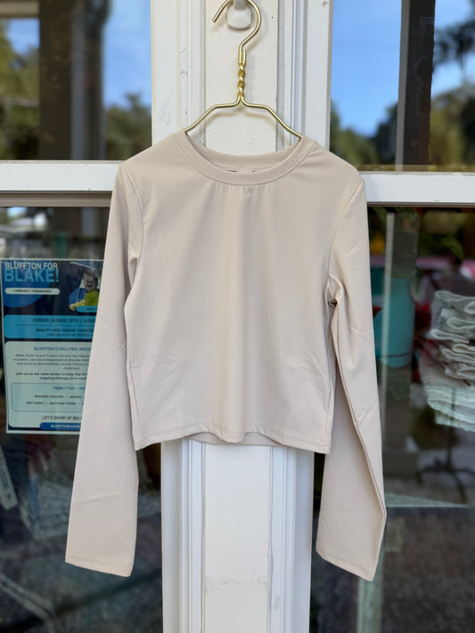 Airsoft Crop Long Sleeve