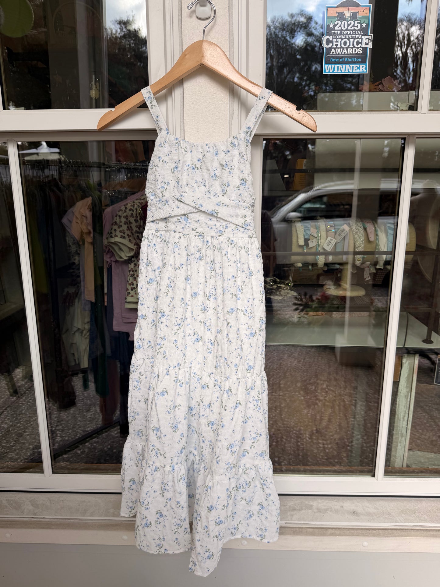 Floral Bouquet Maxi Dress