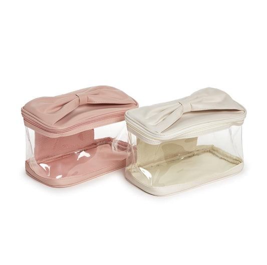 Bow Clear Toiletry Carry Case