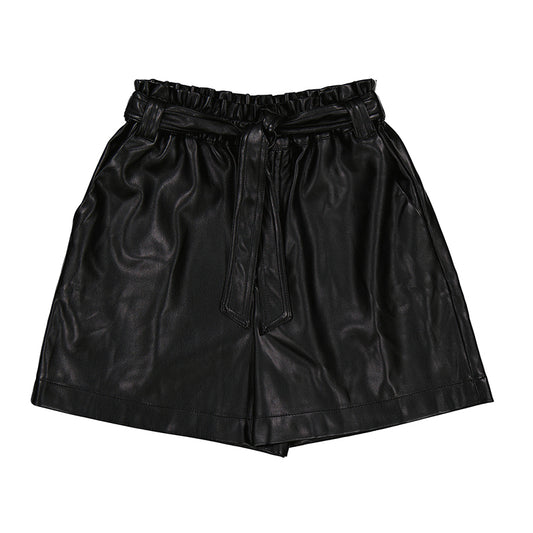 Black Cinch Shorts