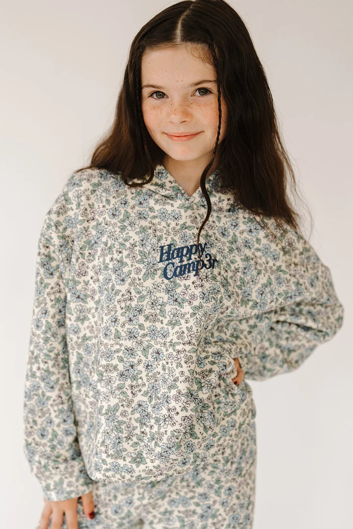 Garden Scuba Cropped Hoodie