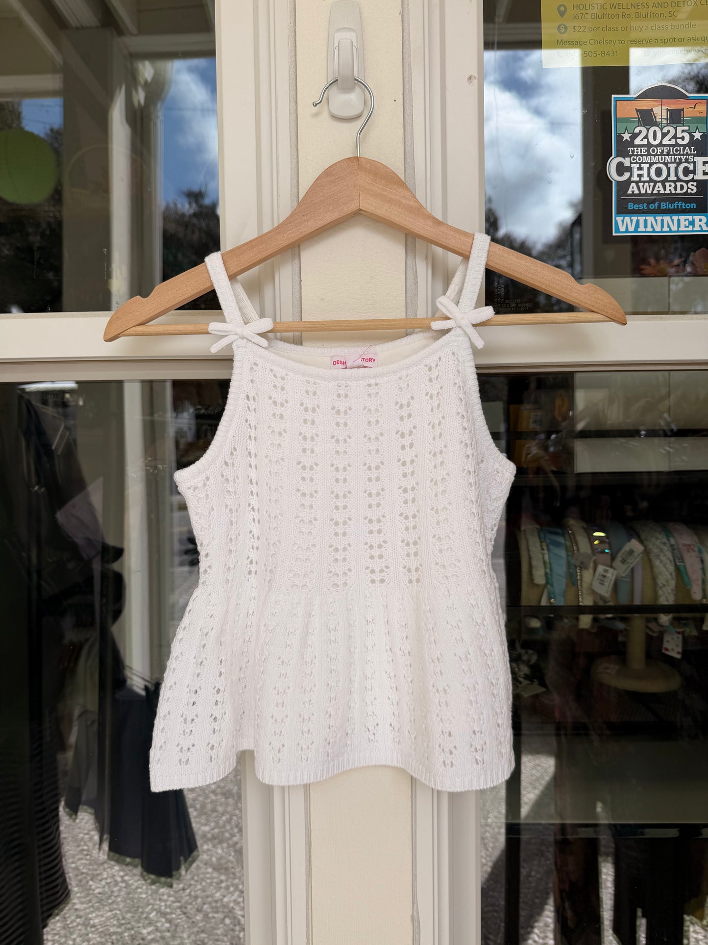 Crochet Bow Tank