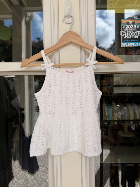 Crochet Bow Tank