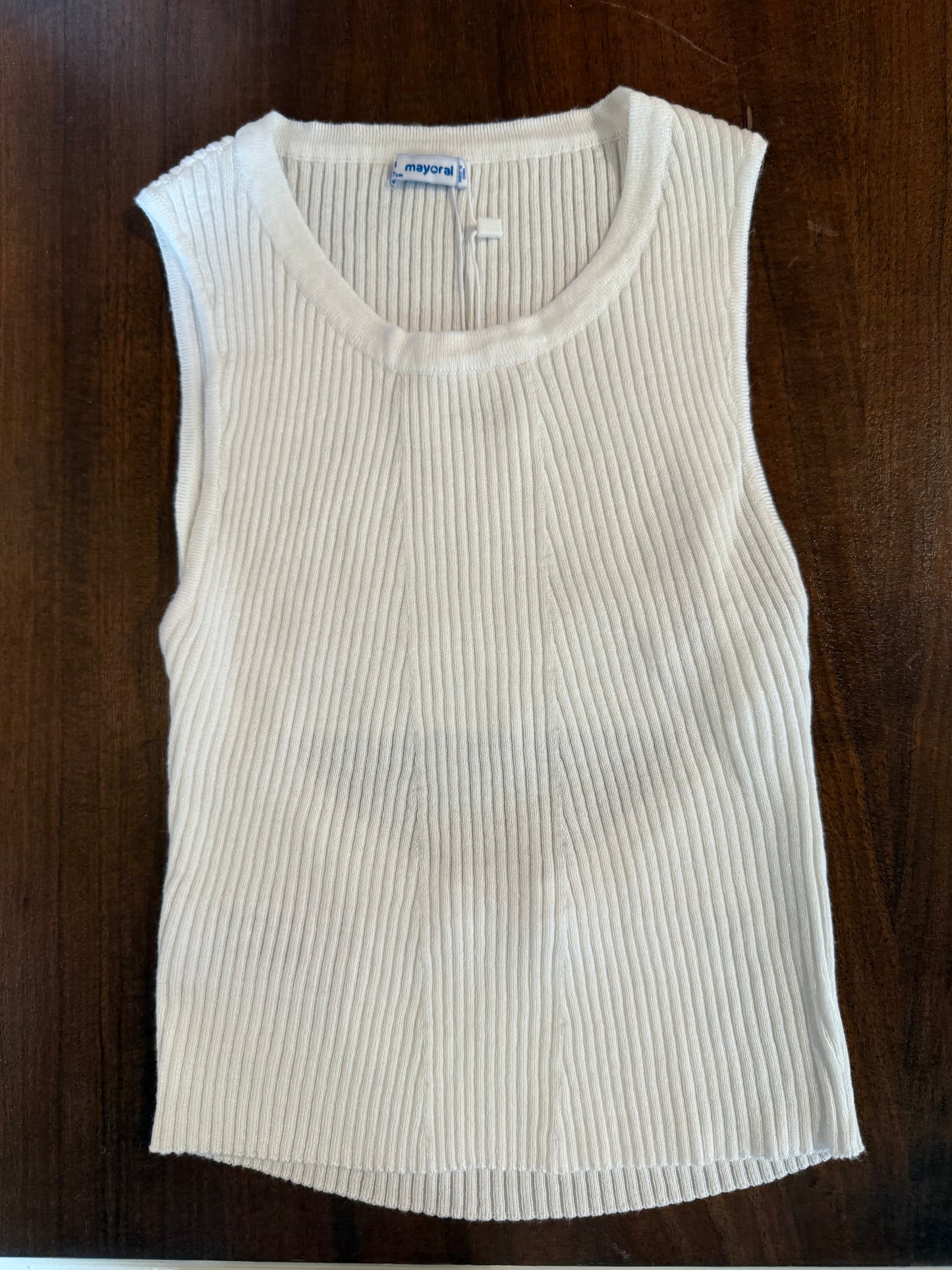 Knit Top W/ Back Cut Out