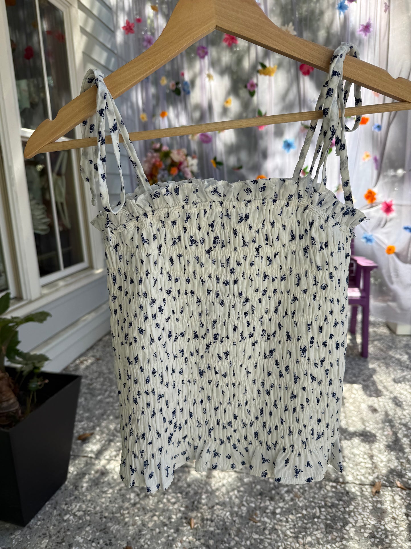 LO Smocked Top