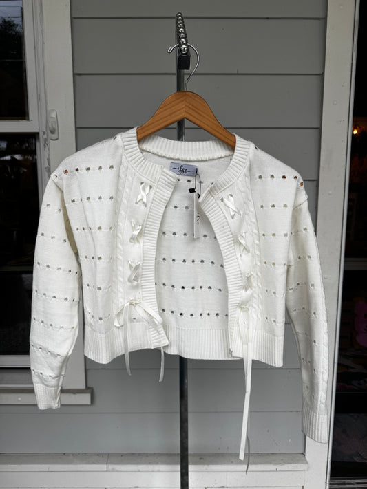 Ribbon Detail Cardigan