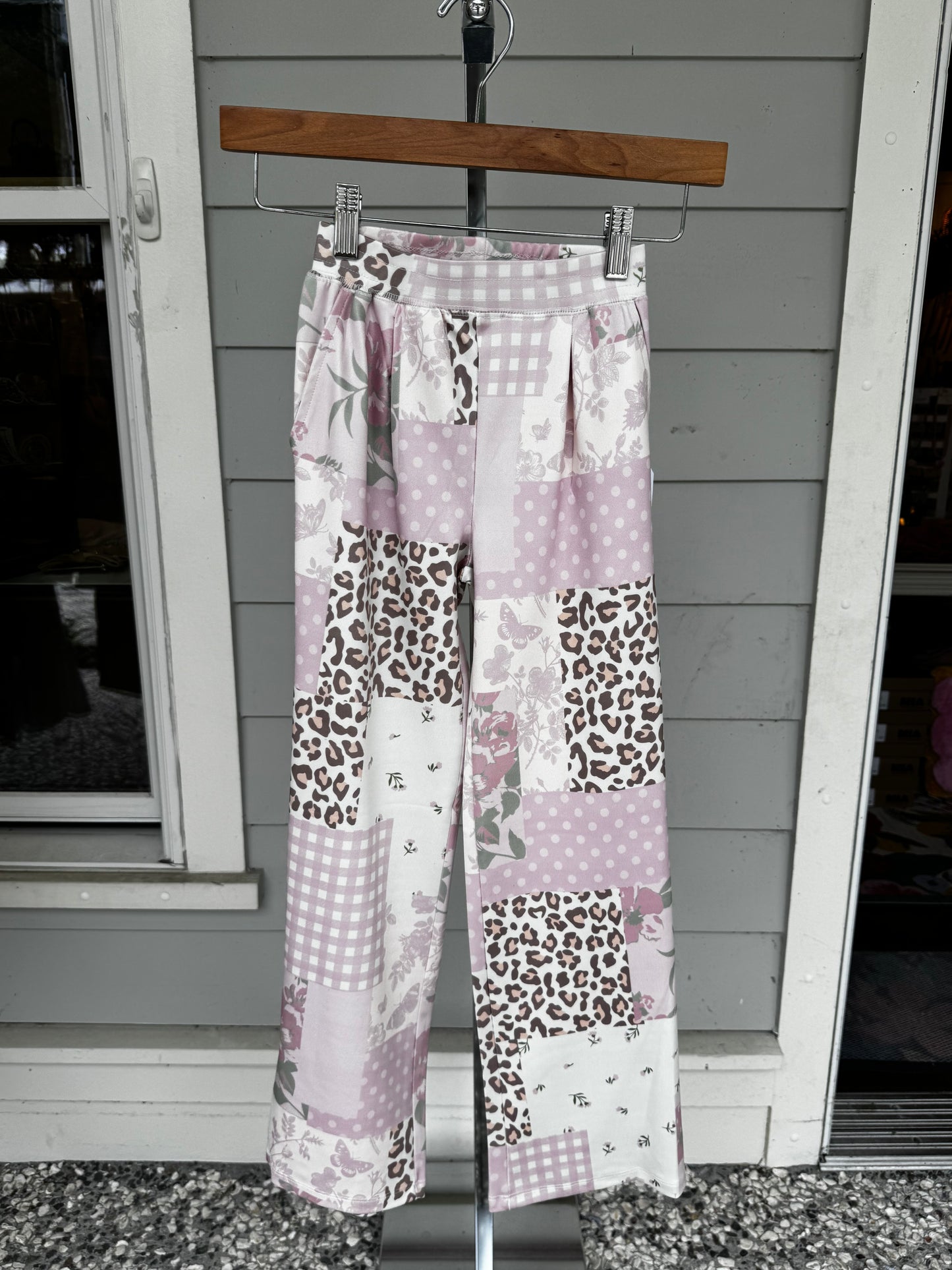Multi Print Patchwork Pant