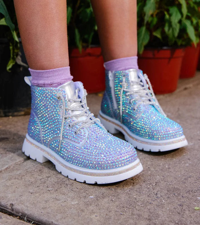 Hologram Sparkle Boots