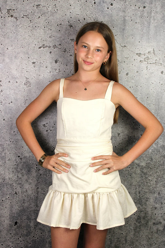 IS Gathered Waist Dress