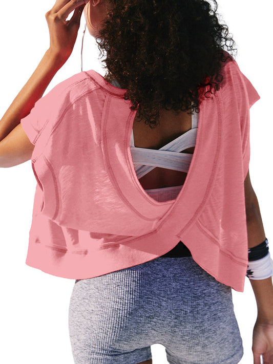 Girls Split Back Top