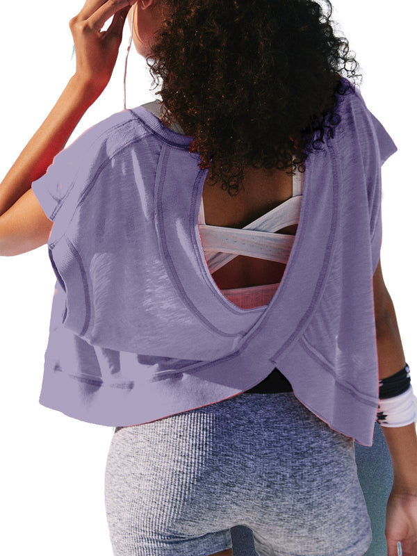 Girls Split Back Top