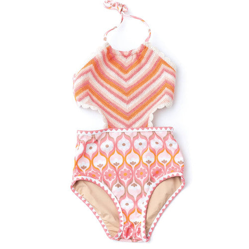 crochet halter one piece