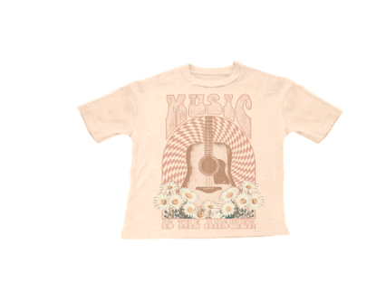 Music Mineral Pink Tee