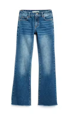 Mid Rise Flare Jeans