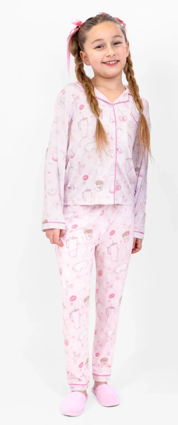 2 Pc Jersey Pajama Set