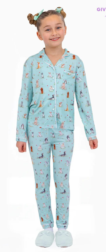 2 Pc Jersey Pajama Set