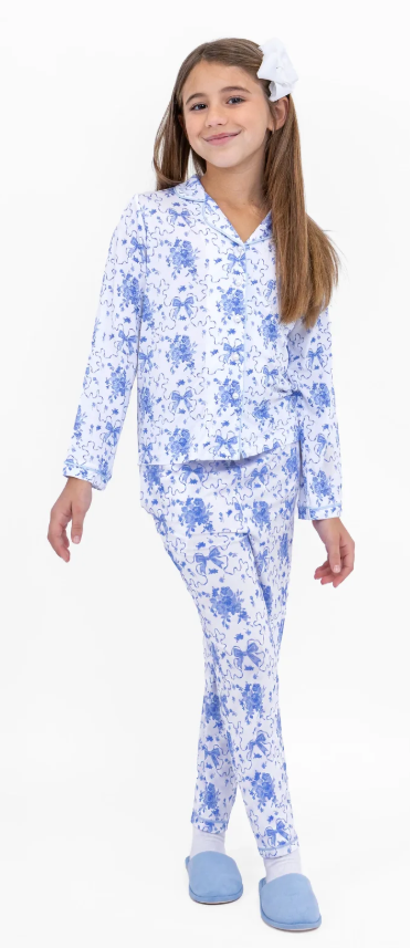 2 Pc Jersey Pajama Set