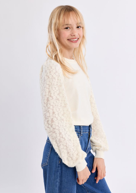 Off White Knit Sweater