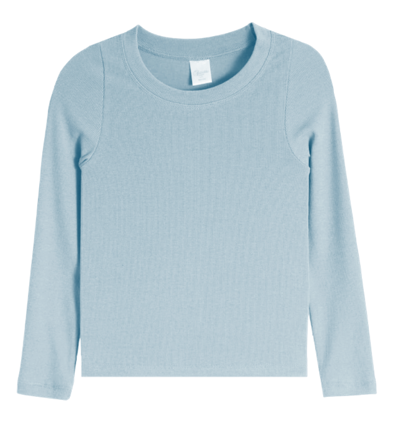 LS Blue Ribbed Set