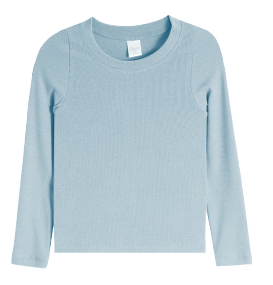 LS Blue Ribbed Set