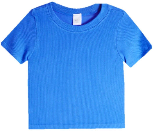 Ribbed Seamless Shirt