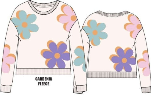 All Over Flowers Sweatshirt