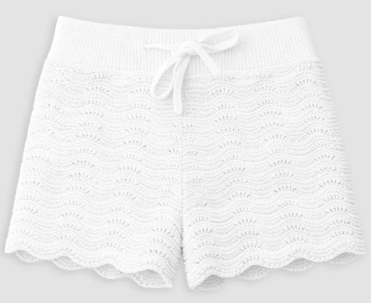 Crochet Knit Shorts