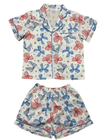 Americana Bows Loungewear